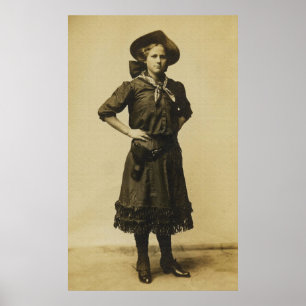 Poster Photo Western vintage