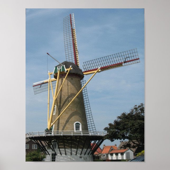 Poster photo Westkapelle Zeeland (Devant)