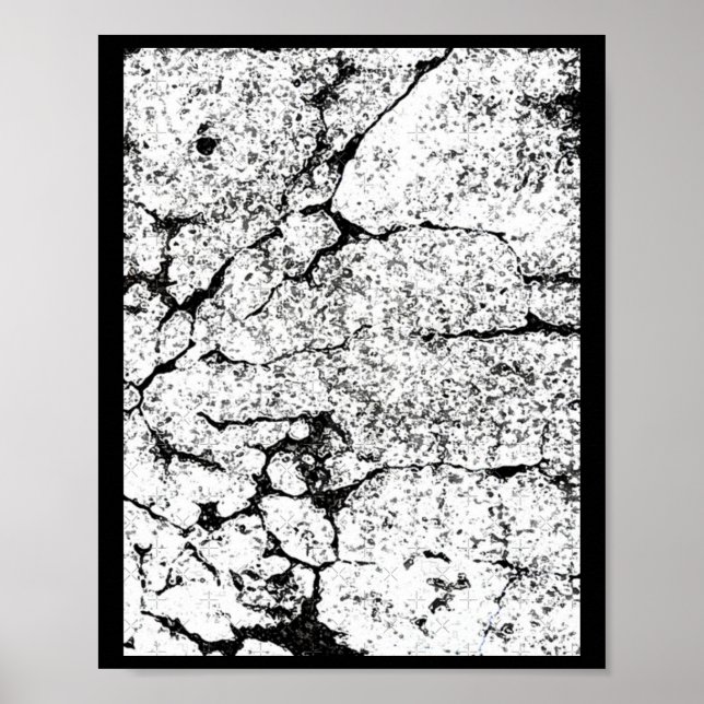 Poster Photographie Biologique Abstraite Avec Effets De F (Devant)