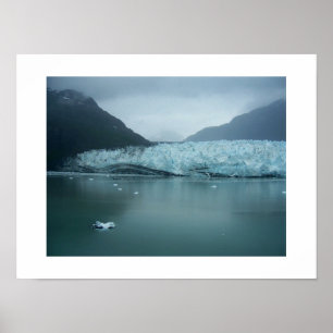 Poster Photographie couleur de Glacier Bay Alaska