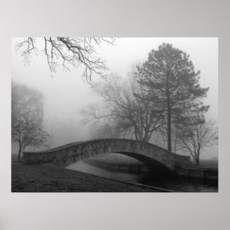 Poster Photographie d'art - Pont "Mistique" Imprimer
