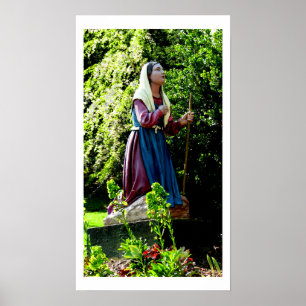 Poster Photographie de beaux-arts de St Bernadette