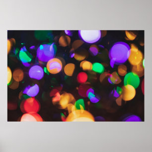 Poster Photographie de Bokeh