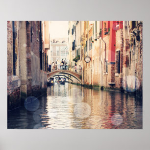 Poster Photographie de gondoles des destinations   Venise