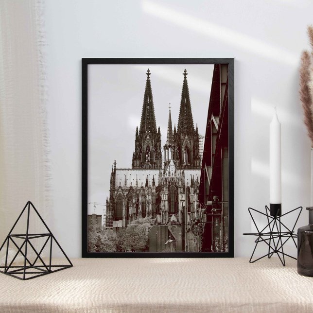 Poster Photographie de la cathédrale de Kölner Dom/Cologn (Créateur téléchargé)