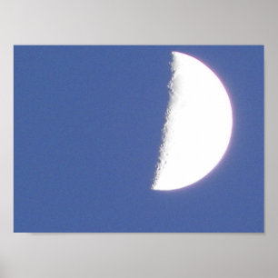 Poster Photographie de la lune de cirage