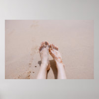 Photographie de mise au point sélective des pieds 