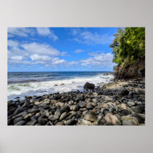 Poster Photographie de paysage naturel hawaïen