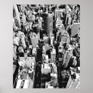 POSTER PHOTOGRAPHIE DES BÂTIMENTS À L'ÉCHELLE GRAYSIQUE A