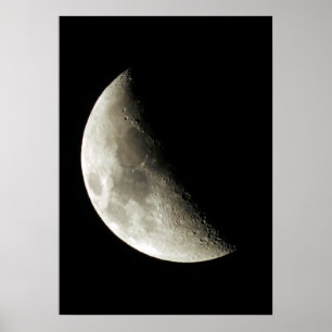Poster Photographie lunaire