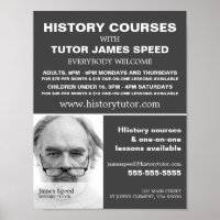 Photographie personnalisée, cours d'histoire Adver