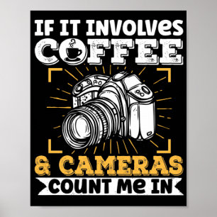 Poster Photographie Photographe S'Il Implique Du Café Et