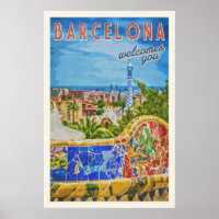 Photographie Vintage voyage de Barcelone