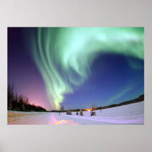 Poster Photos Northern Lights of Alaska