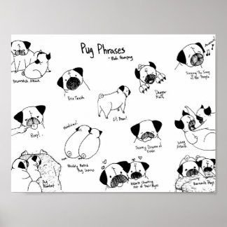 Poster Phrases de carlin