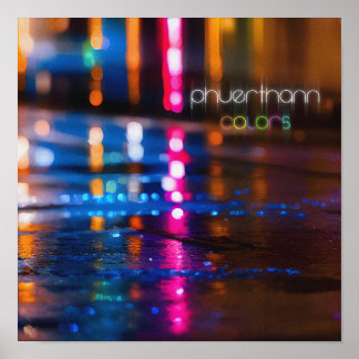 Poster Phuerthann "Couleurs" Album Art