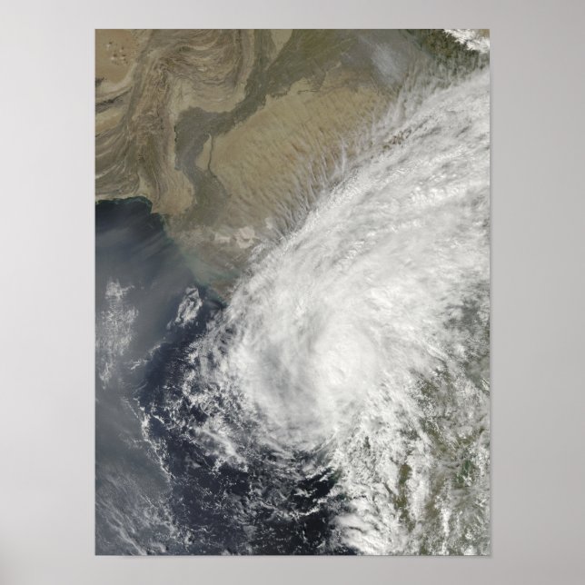 Poster Phyan tempête tropicale (Devant)