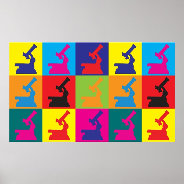 Poster Physiologie Pop Art (Devant)