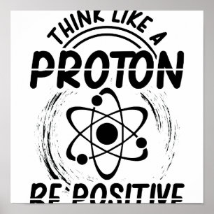 Poster Physique des protons   Physicist Student Professio
