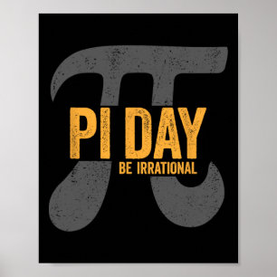 Poster Pi Day 2025 Funny Math Teacher Kids 3.14 Inspire P