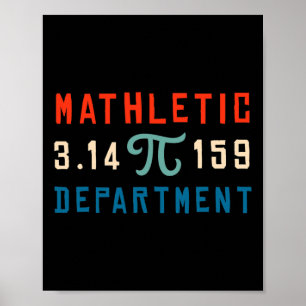 Poster Pi Day 2025 Math Lover Mathématiques Mathletic Dep