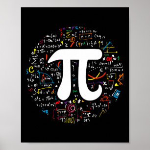 Poster Pi Day 3.14159 Pi Symbole Enseignant Sciences Et M