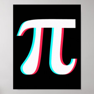 Poster Pi Day Funny Graphic Math Enseignant Étudiant 3.14