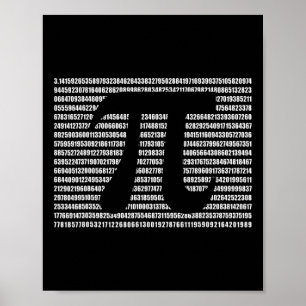 Poster Pi Day Math Science Drôle Enseignant Cadeaux Mens 
