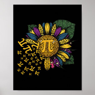 Poster Pi Day Sunflower 3