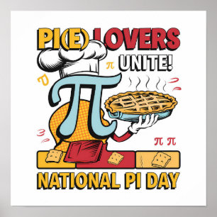Poster Pi Lovers Unite