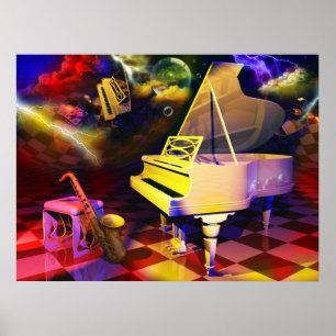 Poster Piano