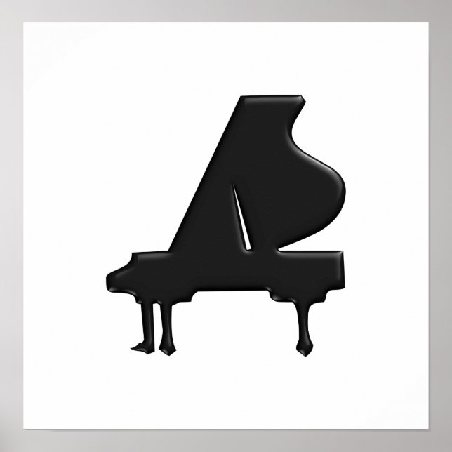 Poster Piano (Devant)