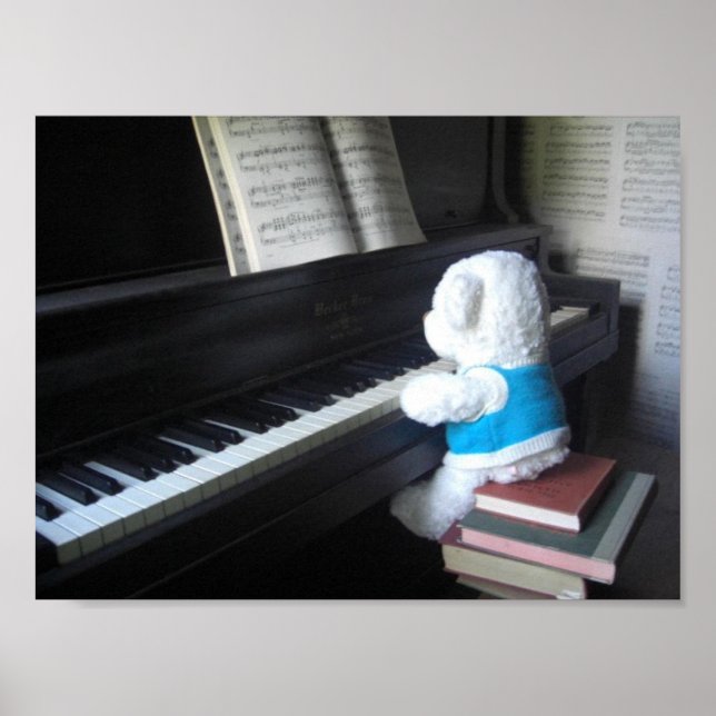 Poster Piano (Devant)