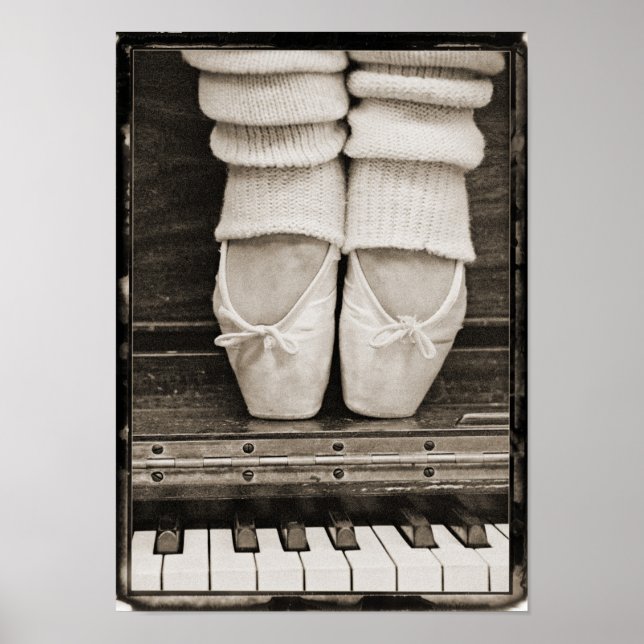 Poster Piano Ballet Duet petit (Devant)