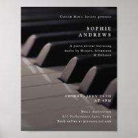Piano Considérant Musique Concert Modèle modifiabl