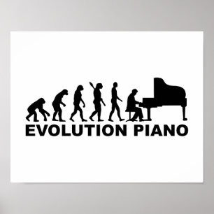 Poster Piano Evolution