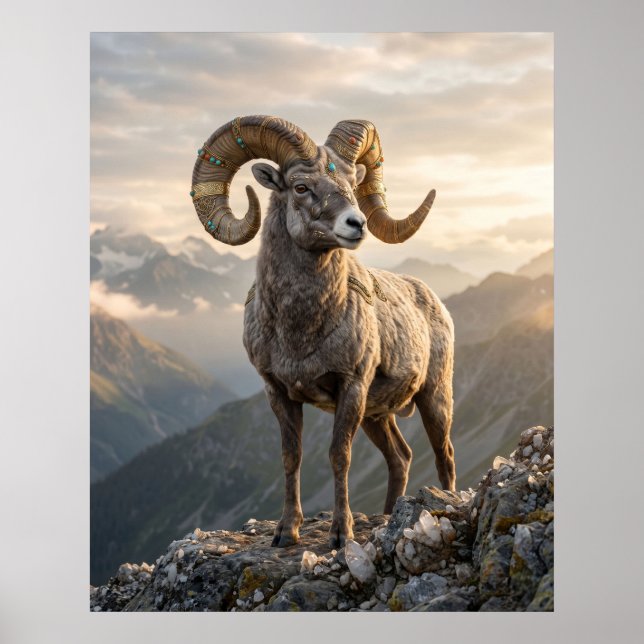 Poster Pic du Bélier Doré (Devant)