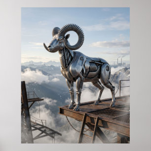 Poster Pic du Bélier pneumatique