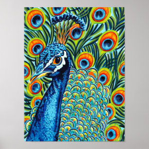 Poster Pic en plumes I