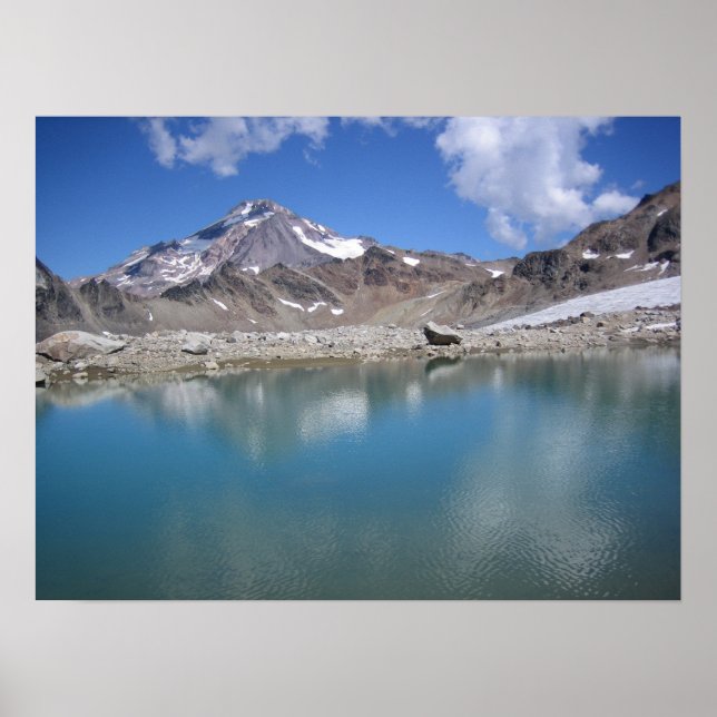 Poster Pic Glacier (Devant)