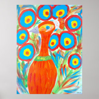 Poster Pic orange