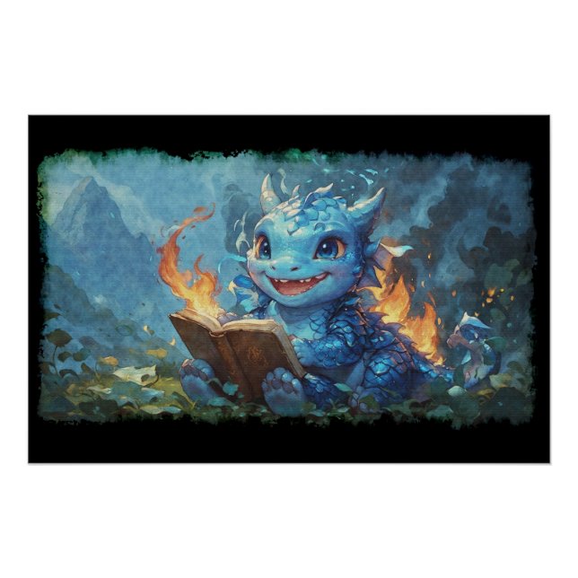 Poster Pichu s'assoit pour un sort (Devant)