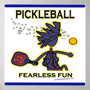 Poster Pickleball Fearless
