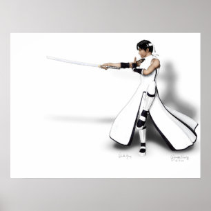 Poster Pièce blanche