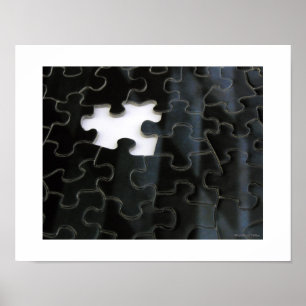 Poster Pièce de puzzle manquante