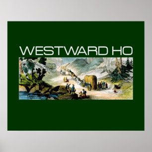 Poster PIÈCE EN T à l'ouest Ho