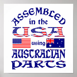 Poster Pièces australiennes (W)