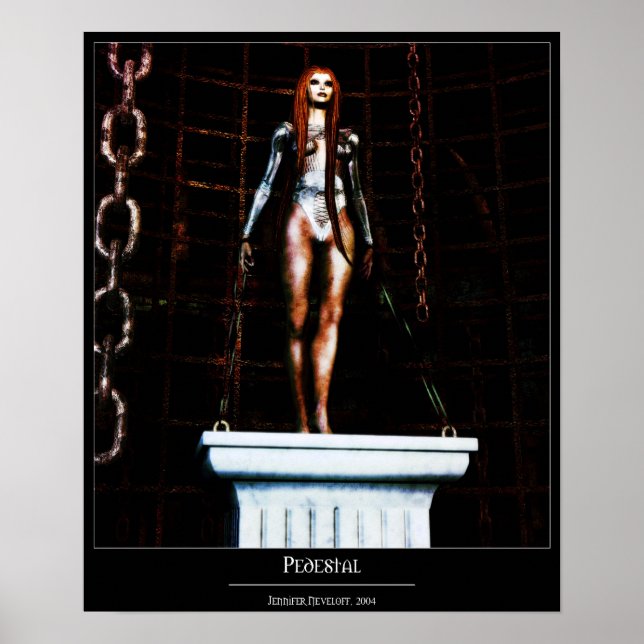 Poster Piédestal (Devant)