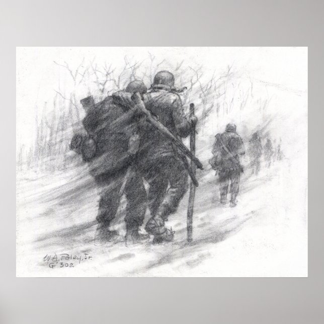 Poster Pieds congelés (Devant)