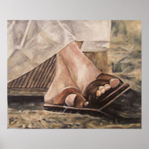 Poster Pieds de l'Aimé...Meher Baba